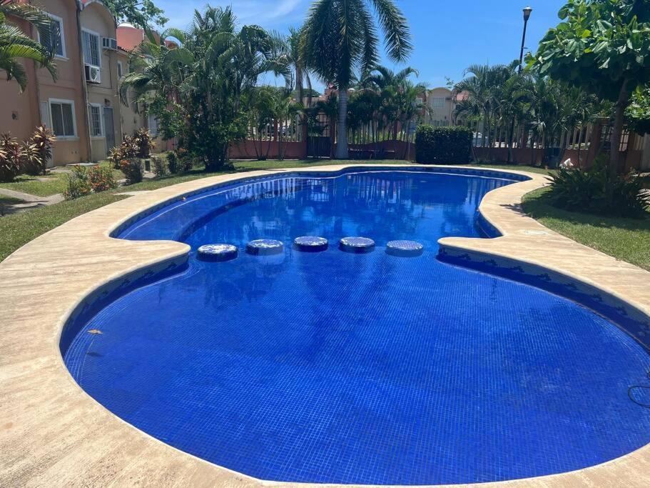 익스타파 Casa Con Alberca A 8 Min De Playa 아파트 외부 사진